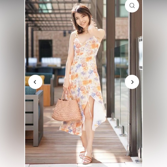 Petite Studio NYC Neesha Dress in Watercolor - Picture 13 of 16